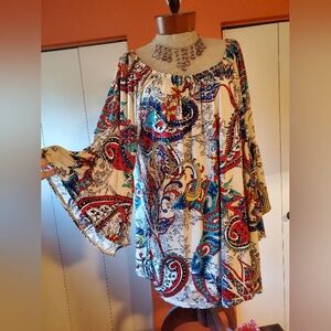 Paisley dress or Tunic XXL